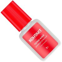 Супер-клей универсальный с кисточкой 5 г Контакт 24380, этилцианакрилат
