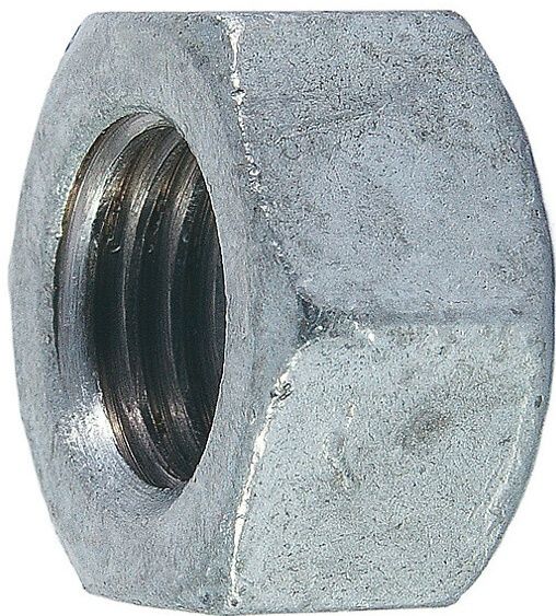 Гайка высокопрочная с мелким шагом М24х1,5 DIN 934, класс прочности 10, горячий цинк - фото