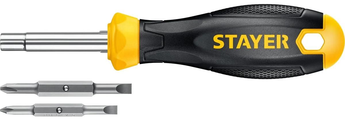 Отвертка комбинированная 6-in-1 Stayer Hercules 2517 - фото