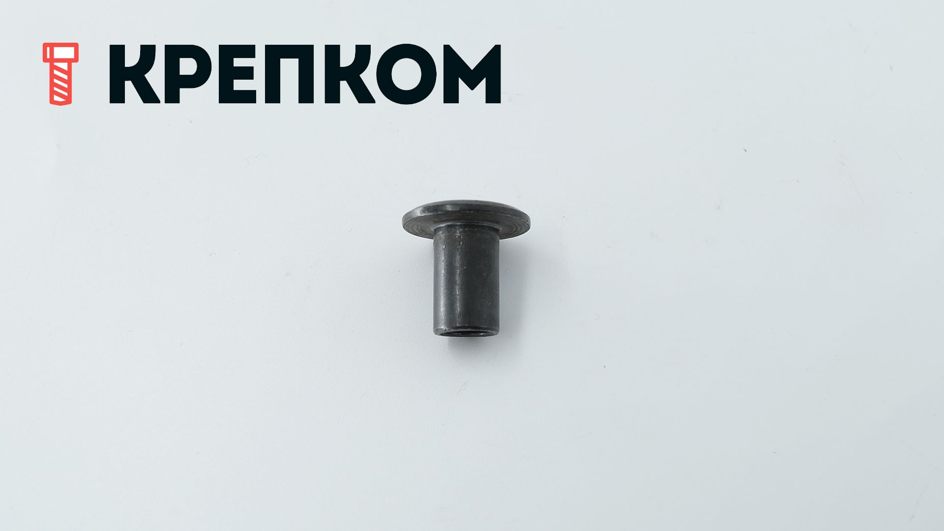 Гайка Эриксона с плоской головкой, черный цинк - фото