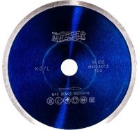 Диск алмазный со сплошной кромкой KG/L по керамограниту 180 мм, Messer 01-27-180