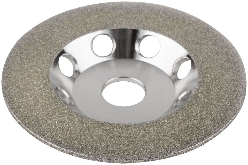 Диск шлифовальный алмазный Чашка 125/22,2 мм по кафелю, керамограниту и стеклу FIT HQ 39523 - фото