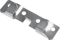 Крепеж для керамогранита стартовый 10х20х75 мм (Кляймер-КГ) ЗУБР 30856, оцинкованная сталь, 60 шт