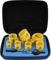 Набор коронок Bi-metall 19 - 68 мм зубья HSSE-Co8 5,5 TPI Ultra SCY 3627, 12 предметов