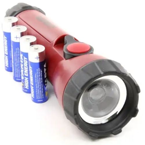 Фонарь светодиодный ручной маслобензостойкий 4AA Varta Industrial Focus Control 17640101421М - фото