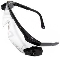 Очки монтажника открытые с фонариками и боковой защитой OM-04 KBT 79685