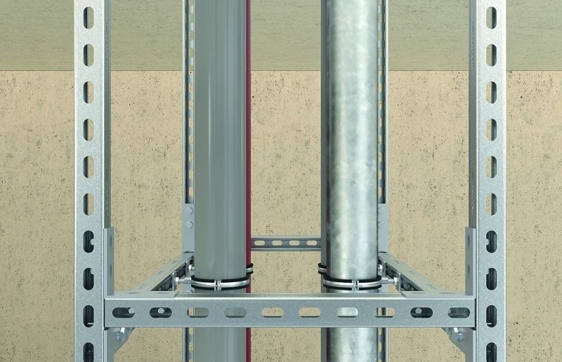 Универсальный уголок PUWS 2x2/135° A4 для профиля FUS Fischer 562835, нержавеющая сталь A4 - фото