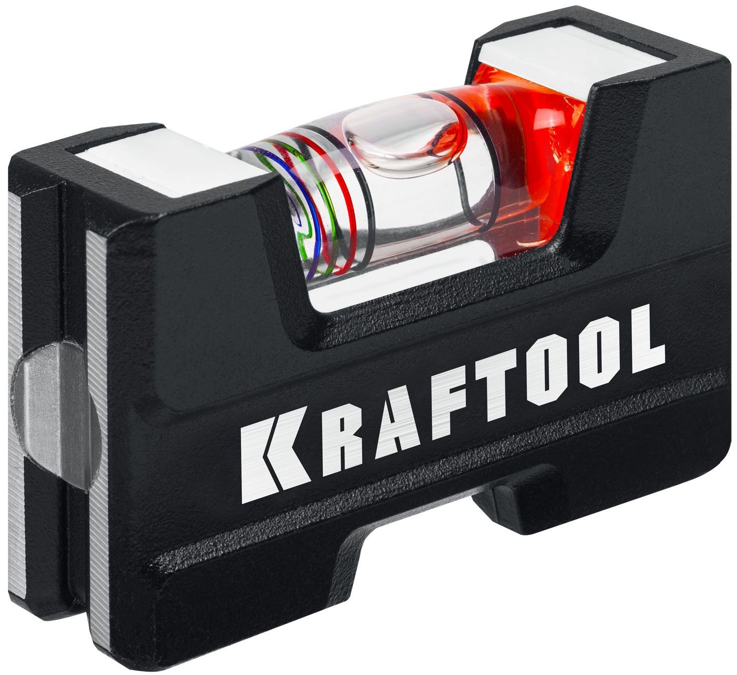 Изображение товара Компактный магнитный уровень Kraftool 34787 76 мм для точных измерений