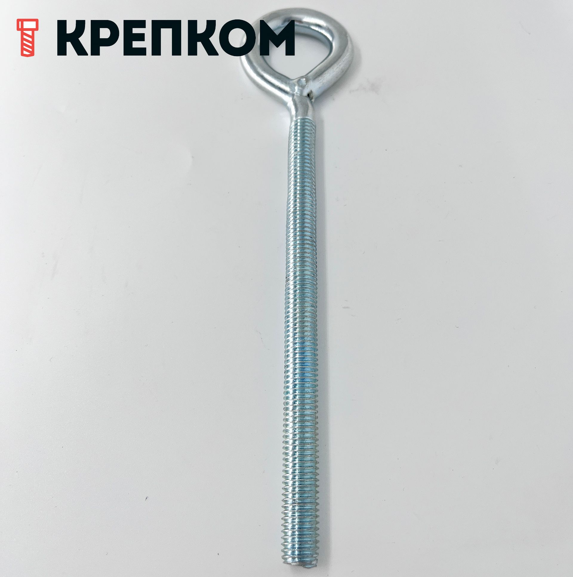 Винт-кольцо с метрической резьбой 88136, оцинкованная сталь - фото