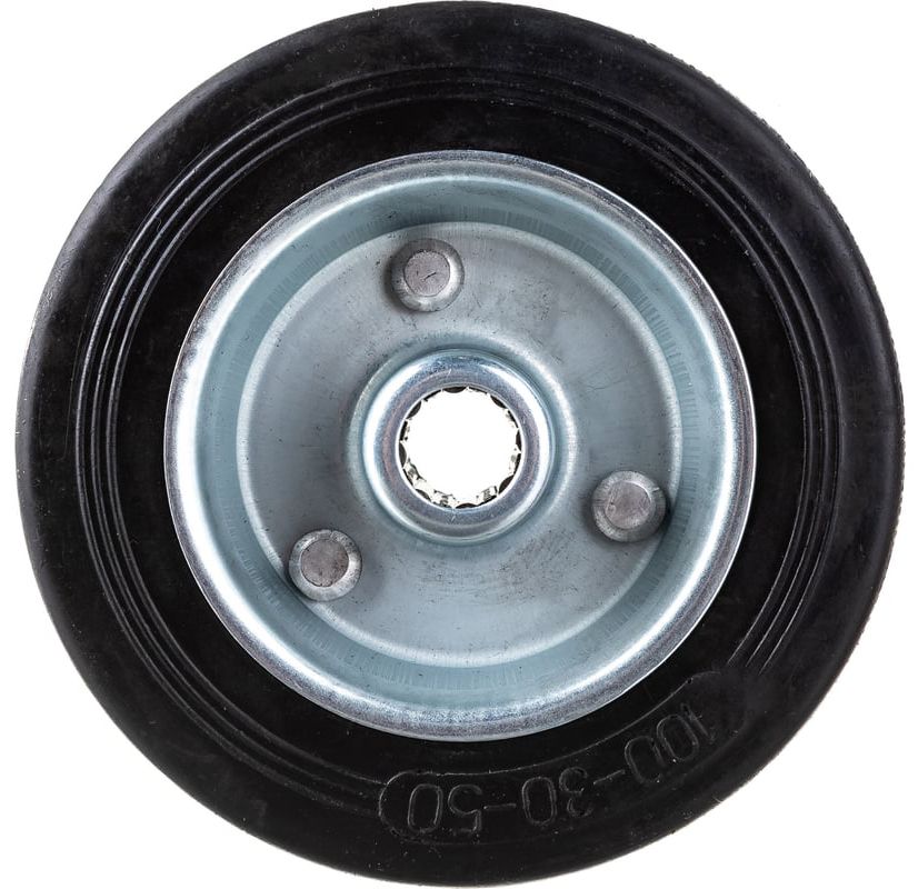 Колесо с игольчатым подшипником резина/металл ЗУБР - фото