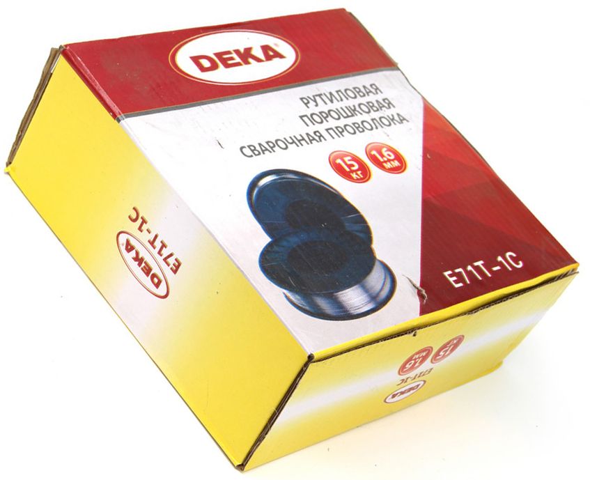 Газозащитная проволока 1,2 мм 5 кг DEKA E71T-1C, 15 кг - фото