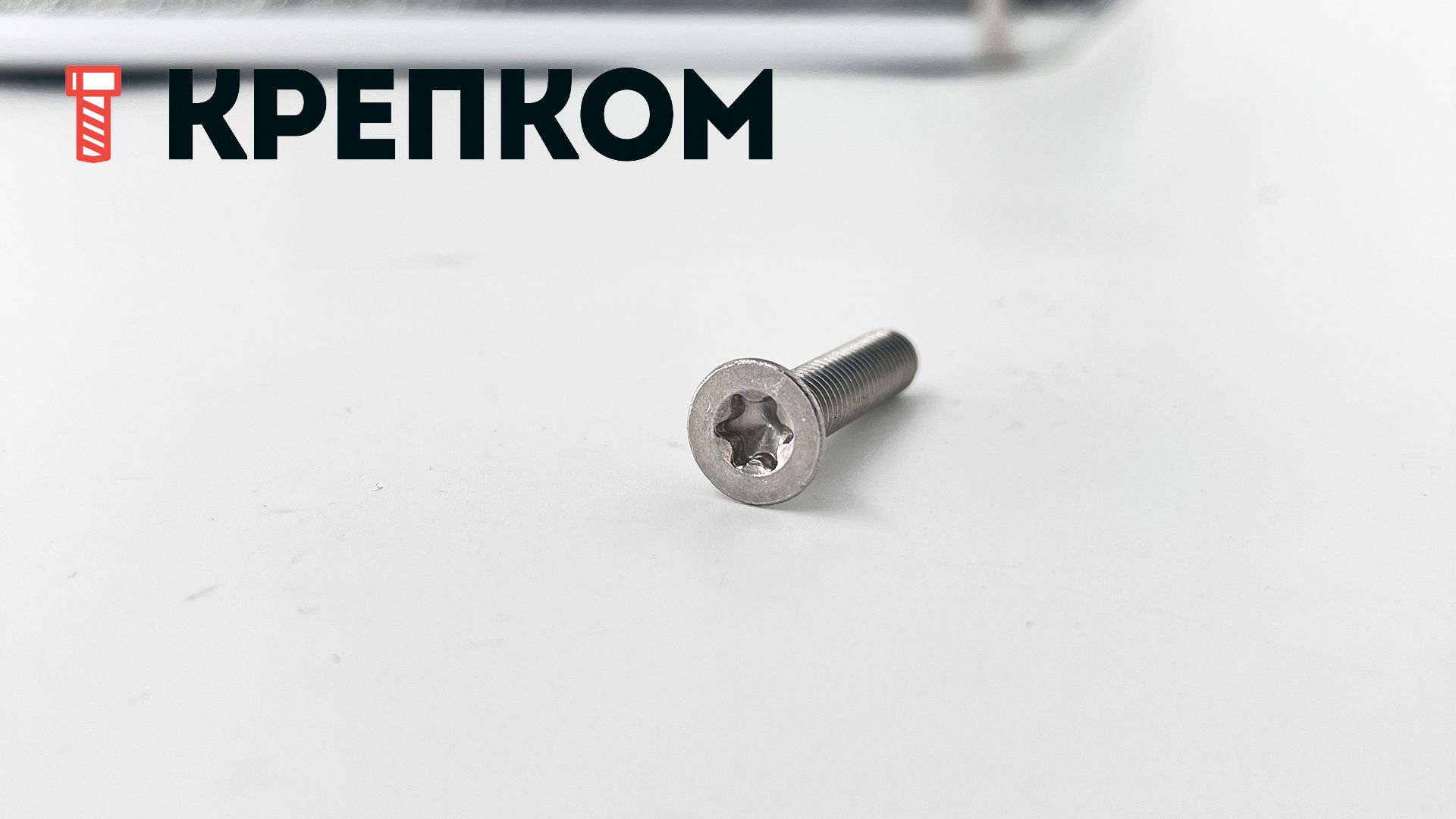 Винт с потайной головкой и шлицем TORX ISO 14581 (DIN 965), нержавеющая сталь А2 - фото