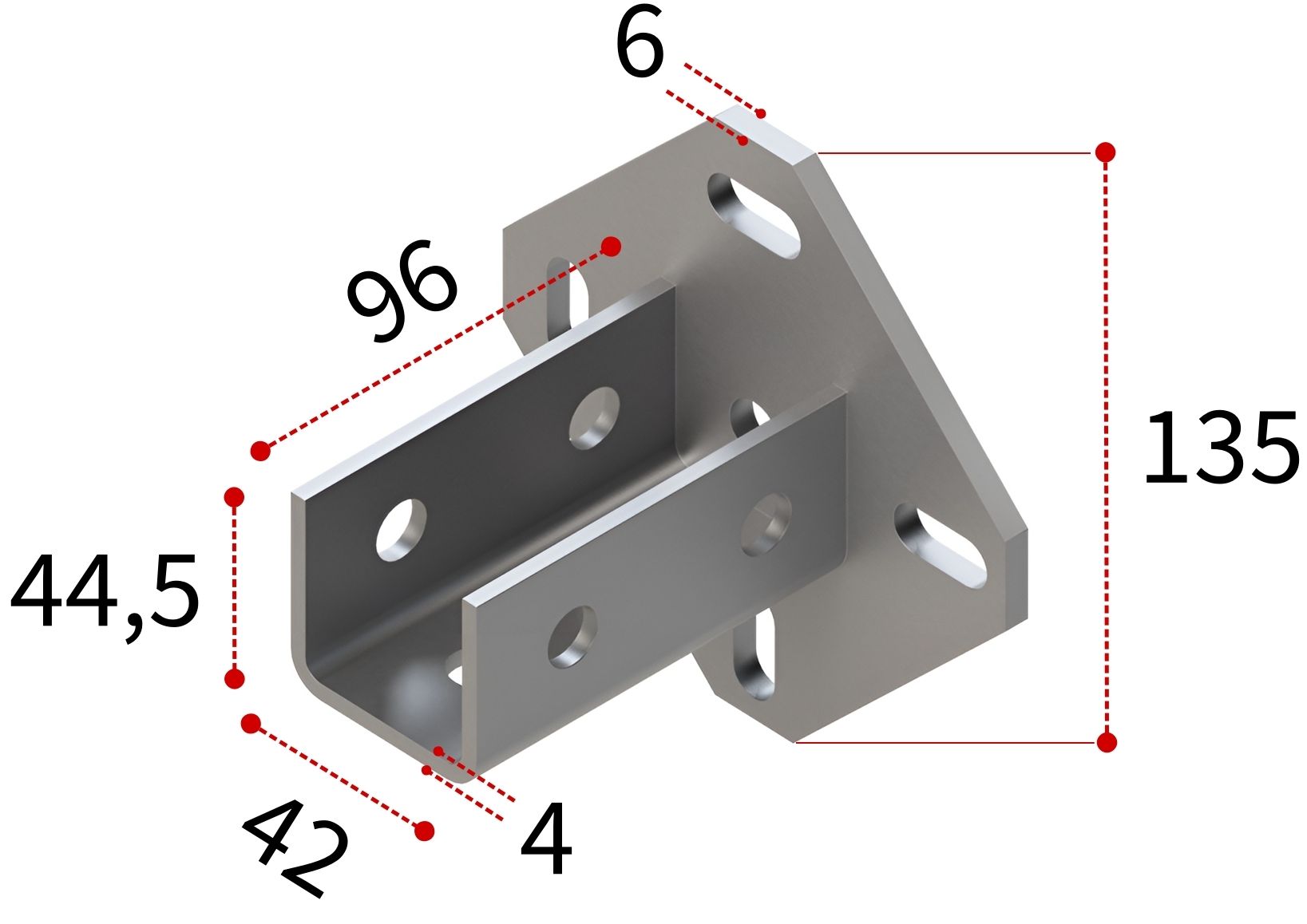 Фланец седельный универсальный 38-41 6F6 TERMOCLIP - фото