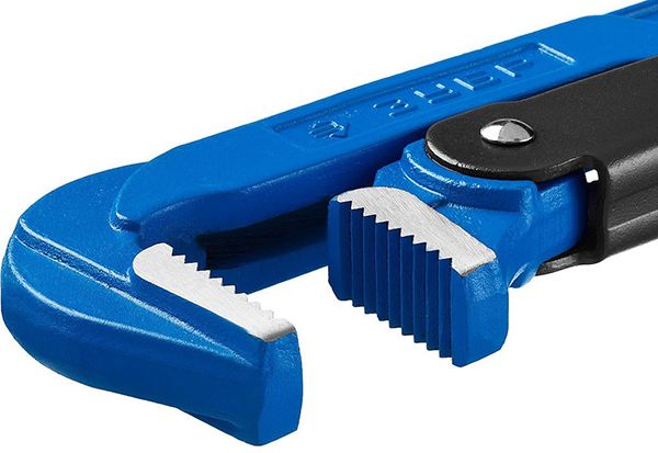 Ключ трубный с прямыми губками КТР ЗУБР - фото