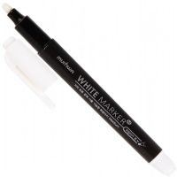 Маркер перманентный пулевидный 3 мм MunHwa WPMM-05, белый