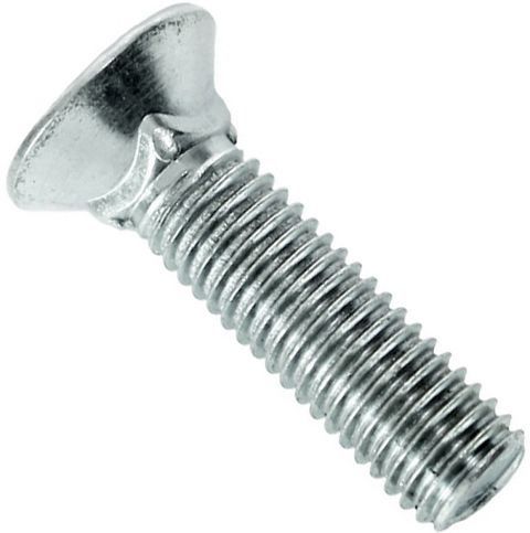 Болт лемешный ГОСТ 7786-81 (DIN 608), класс прочности 10.9, оцинкованная сталь - фото