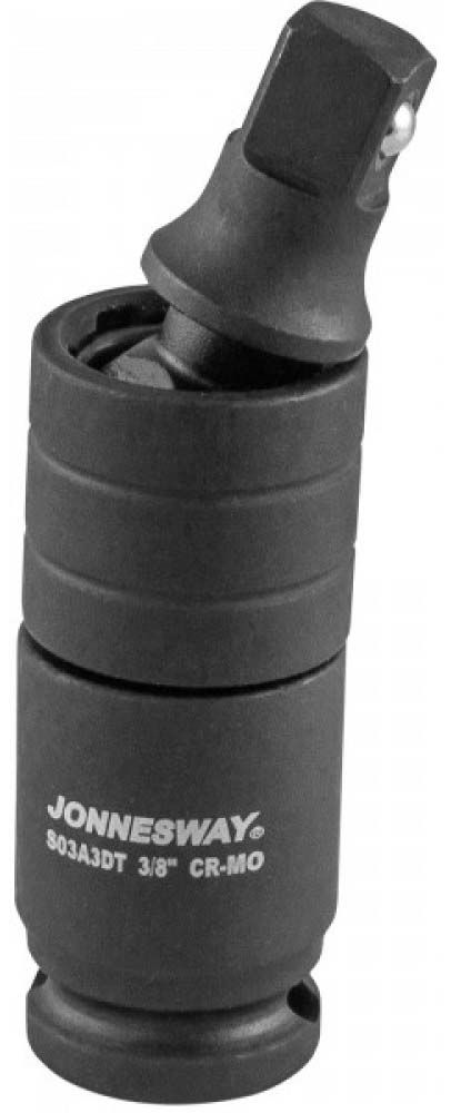 Шарнир карданный ударный трехсекционный 3/8"DR, Jonnesway S03A3DT - фото