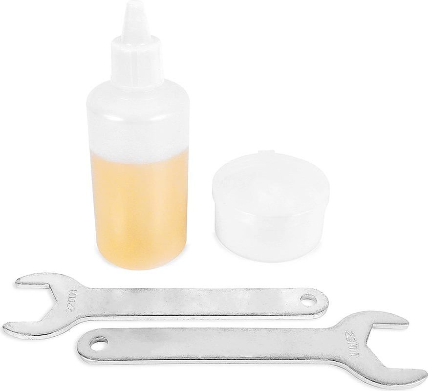 Заклепочник резьбовой пневматический RL-5312K с оснасткой М3 - М12 Messer 05-30-001, в кейсе - фото