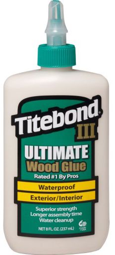 Клей для дерева повышенной влагостойкости Titebond III Ultimate Wood Glue, 237 мл - фото