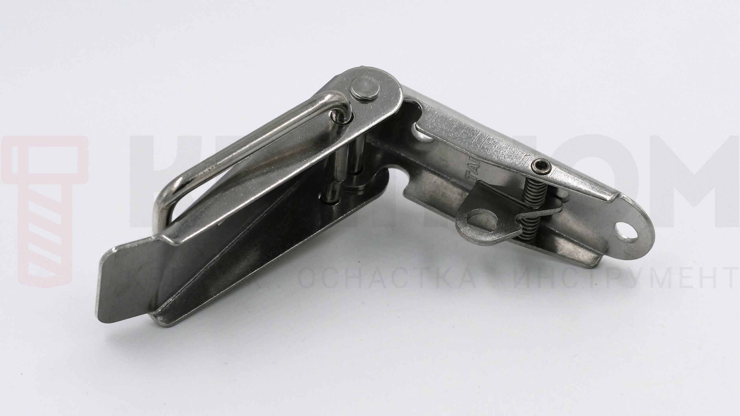 Замок-защелка с ушком L=36 B317C-304, нержавеющая сталь А2 - фото