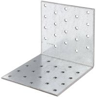 Уголок крепежный 100х100х100 мм Gah Alberts 330903, оцинкованная сталь