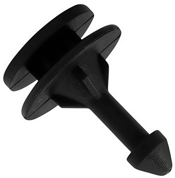 Клипса автомобильная крепежная с нажимным штырьком AS-1405 - фото