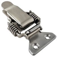 Замок-защелка натяжной L=67 B81, сталь никелированная