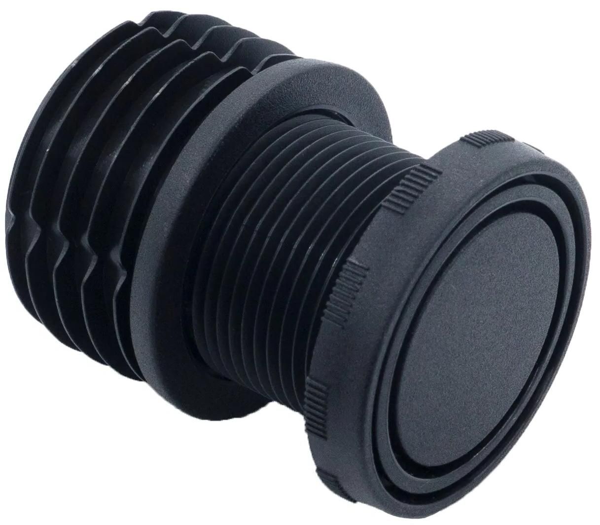 Опора регулируемая для труб круглого сечения 60 мм Р60ЧН, пластик - фото