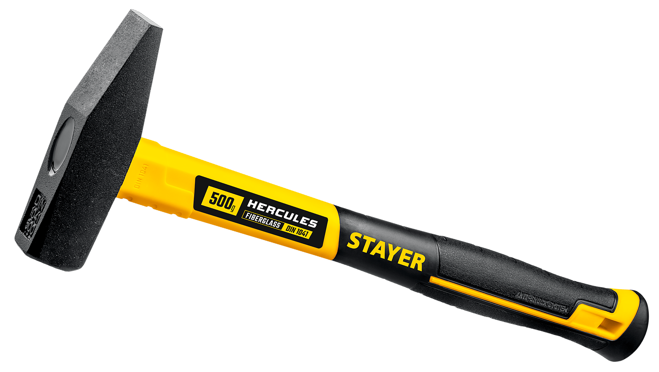 Изображение товара Молоток слесарный 500 гр с фиберглассовой рукояткой L=305 Professional Stayer 20050-05