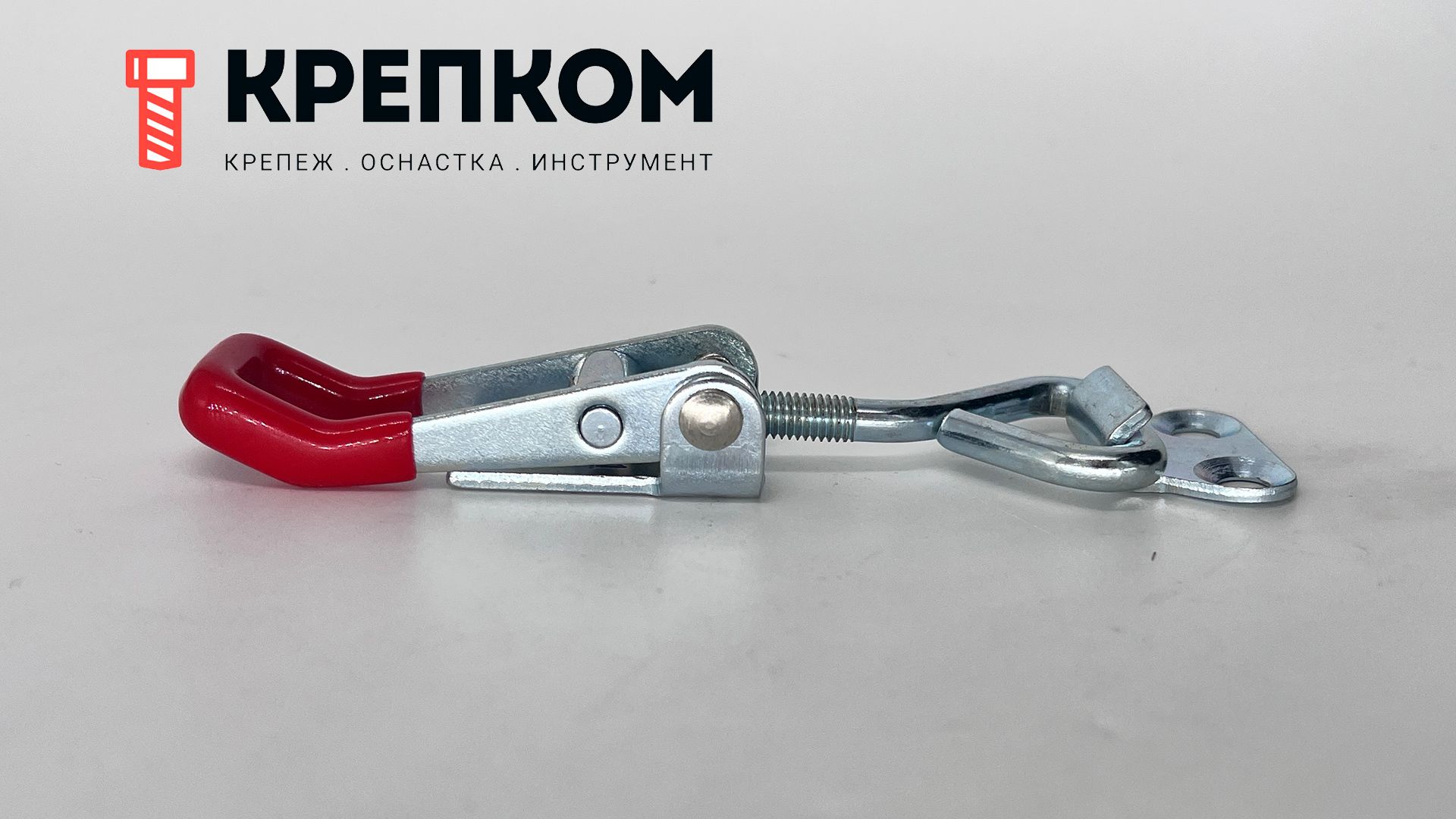 Замок регулируемый натяжной L=35-49 мм, нагрузка 102 кг, 5112, оцинкованная сталь - фото