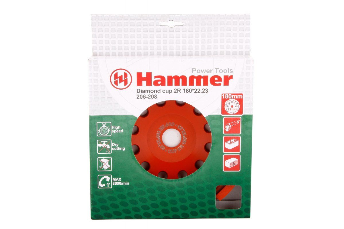 Чашка HAMMER CUP 2R 180*22мм - фото