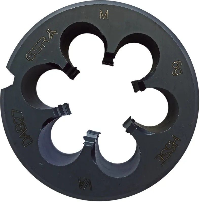 Изображение товара Плашка круглая МF6х0,75 HSSE-Vap DIN EN 22568 (DIN 223) 6G Silver GSR, B09321330