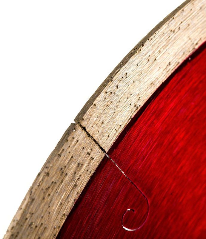 Диск алмазный с микропазом G/L J-Slot по граниту, Messer - фото