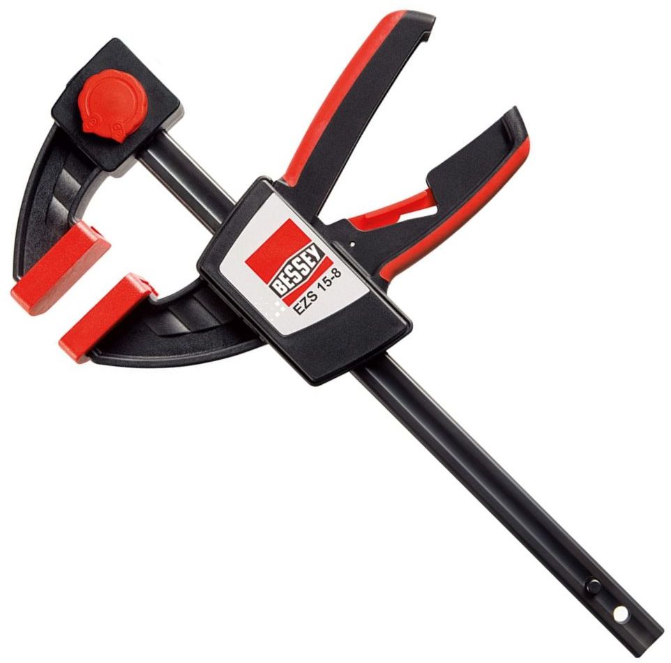 Струбцина пистолетная 300х80 мм 2 кН Bessey EZS30-8, пластик - фото