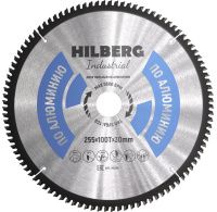 Диск пильный по алюминию 255х30х100Т, Hilberg Industrial HA255