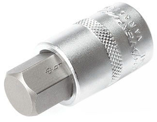 Головка со вставкой 1/2", шестигранник 9мм (55мм) Дело Техники (625009) - фото