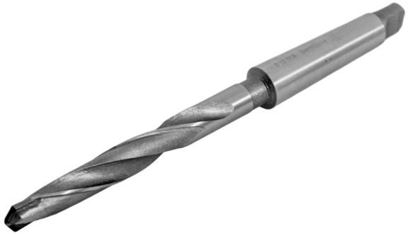 Сверло по металлу с коническим хвостовиком, с пластиной ВК8 РИ - фото