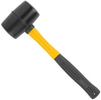 Киянка резиновая с фиберглассовой рукояткой 340 гр FIT 45492