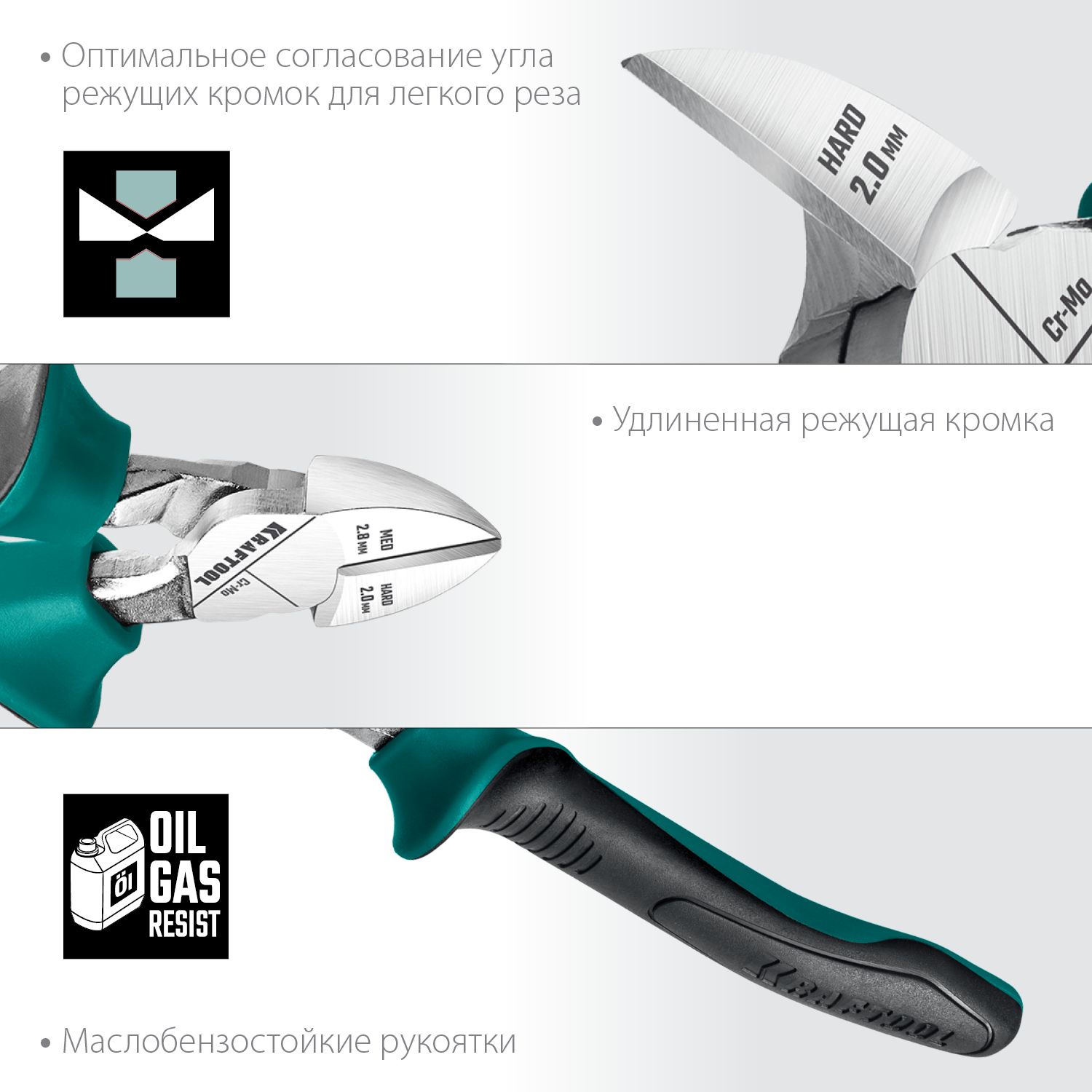 Набор губцевого инструмента Kraftool 22012 - фото