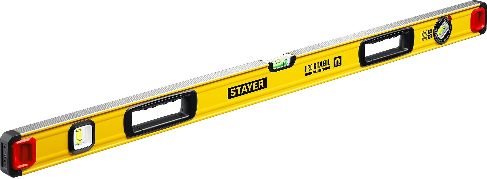 Уровень магнитный с поворотным глазком Stayer Pro Stabil Professional, усиленный - фото