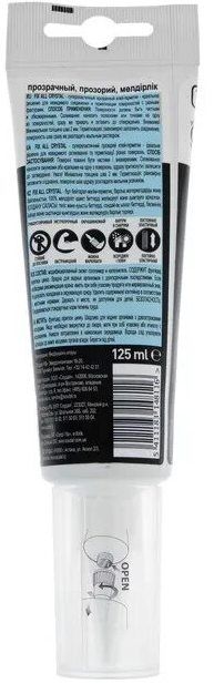 Клей-герметик 125 мл Soudal Fix All Crystal 134138 прозрачный - фото