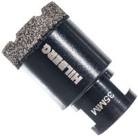 Коронка алмазная по керамограниту Hilberg Super Hard