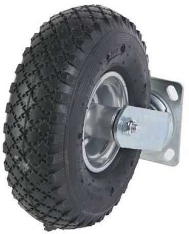 Колесо пневматическое поворотное резиновое 260 мм PRS 85 - фото