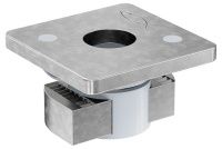 Гайка быстрого монтажа для профиля FUS Fischer FCN Clix M12 546177, цинк-ламельное покрытие