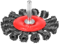 Щетка кистевая жгутированная 75 мм для дрели Master Stayer 35115-075