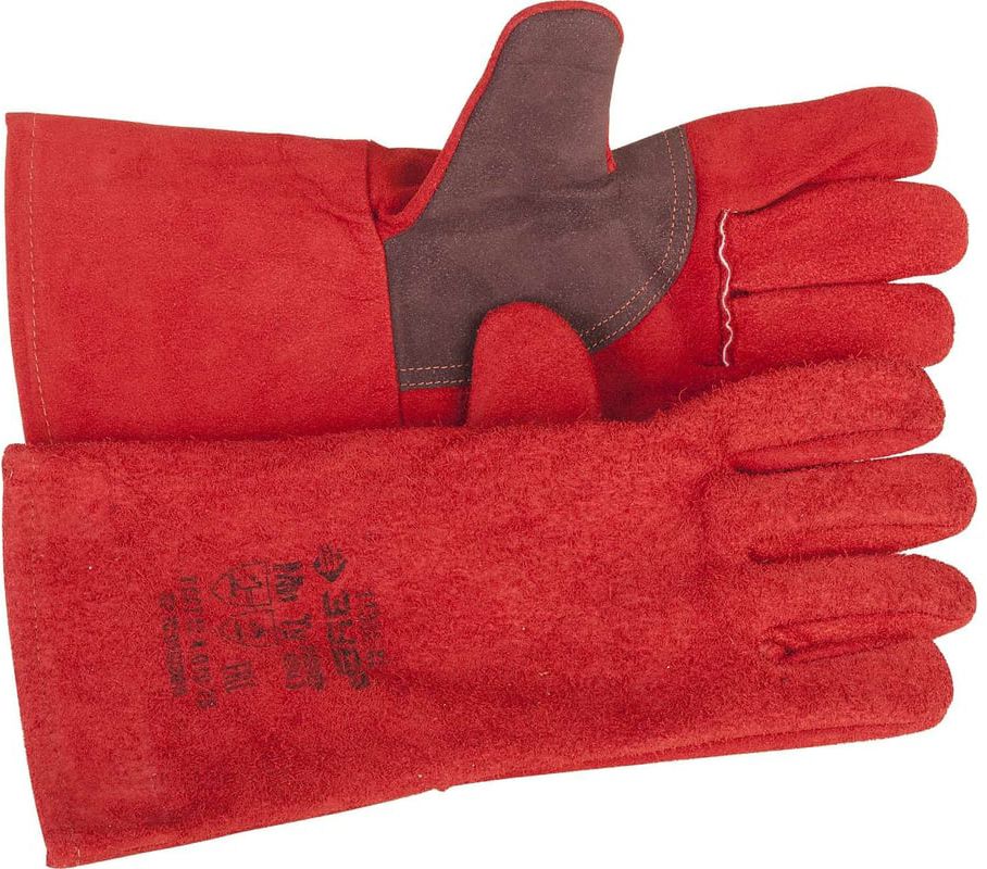 Краги термостойкие спилковые с подкладкой XL (10) для сварочных работ ЗУБР 11334-XL - фото