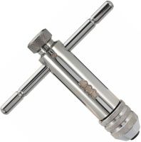 Вороток для метчиков с трещоткой и уровнем M5-M12 100 мм Master-Tool 1040502010045