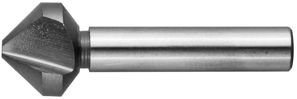 Зенкер конусный по металлу, 3 кромки, 90° Р6М5 ЗУБР PROF - фото