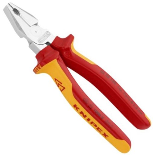 Пассатижи силовые 1000V KNIPEX KN-0206180 - фото