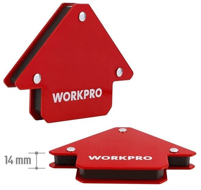 Фиксатор сварочный магнитный стрелка Workpro WP232046 - фото